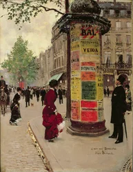 Pariser Kiosk, frühe 1880er Jahre